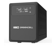 Green Cell AVR UPS 1200VA 800W PowerCore 12 VDC z LCD - 1335379 - zdjęcie 2